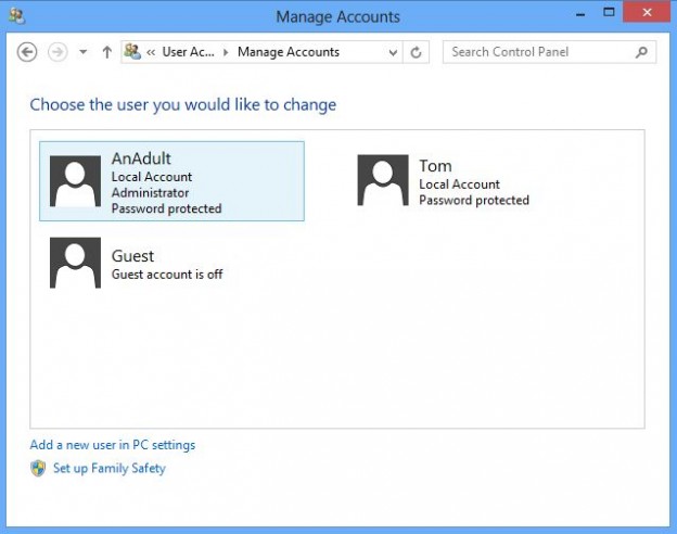 windows 10 hiow to managae standard accounts windows 10 hiow to managae standard accounts